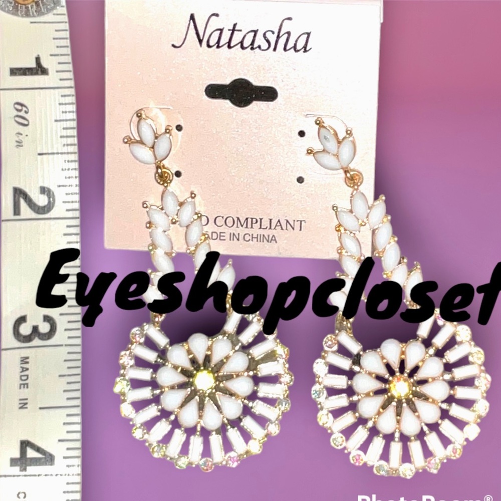 Natasha couture earrings